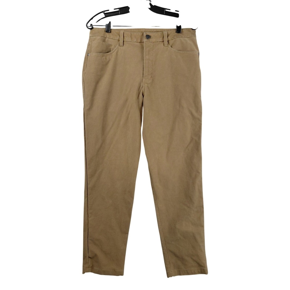 Lululemon ABC Pants‎ Slim Fit Tech Chino Khaki Mens Size 32
